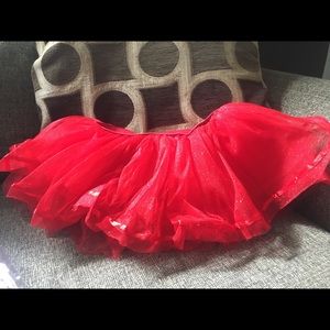 Red shimmer TUTU